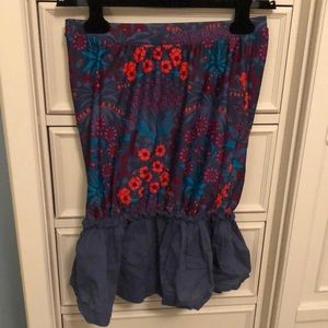MARC by MARC JACOBS Maddy botanical bandeau swim cover up size M